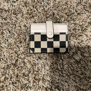 Checkered Women's Wallet